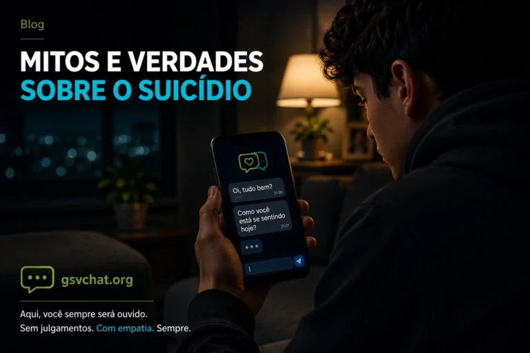 MITOS E VERDADES SOBRE O SUICÍDIO